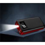 Power banka Viking go20, 20000 mAh, čierna