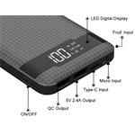 Power banka Viking PN-961, QC3.0, 10000 mAh, čierna