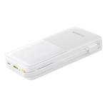 Powerbank Baseus Bipow 2 20000mAh 20W s káblom USB-C biela