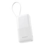 Powerbank Baseus Bipow 2 20000mAh 20W s káblom USB-C biela