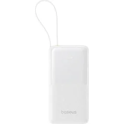 Powerbank Baseus Bipow 2 20000mAh 20W s káblom USB-C biela