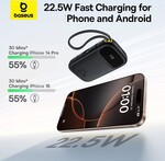 Powerbank Baseus EnerFill FC31 10000mAh, 22,5W, USB-C a Lightning kábel