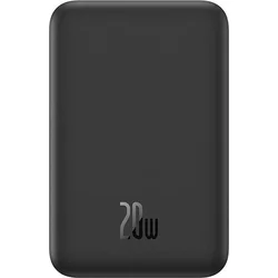 Powerbank Baseus Mini s bezdrôtovým nabíjaním 5000mAh 20W USB-C čierna