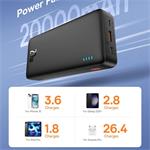 Powerbanka Baseus Airpow 20000mAh, 20W černá