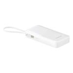 Powerbanka Baseus Bipow 2 20000mAh 20W s kabelem USB-C bílá