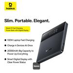 Powerbanka Baseus Blade H1 Lite 20000mAh, 100W černá