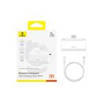 Powerbanka Baseus Compact 5000mAh 20W Lightning bílá