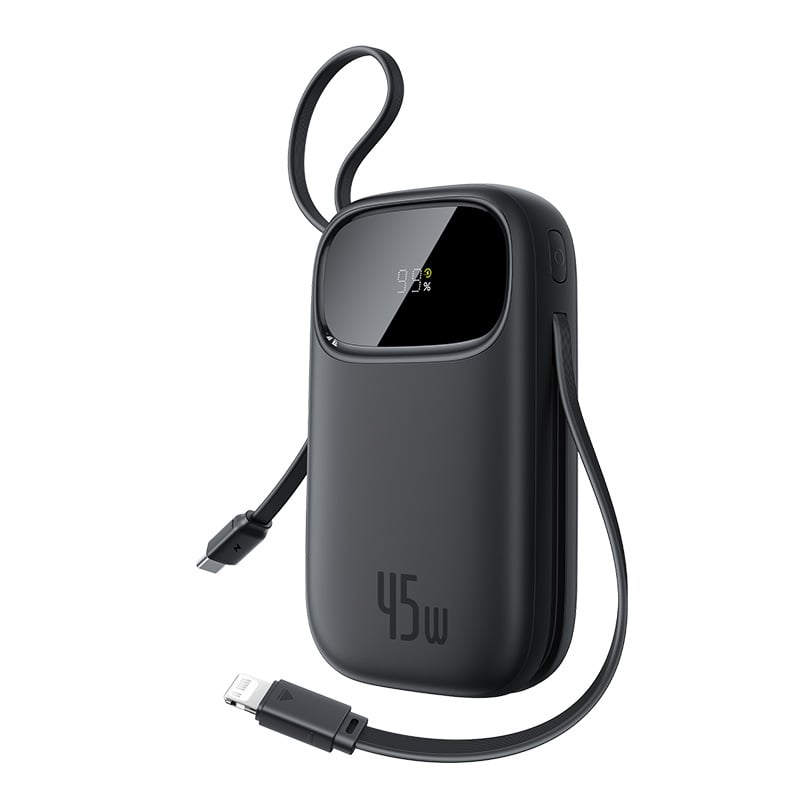 Powerbanka Baseus EnerFill 3 20000mAh, 45W, s kabelem USB-C/lightening