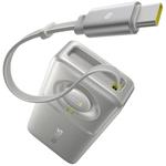 Powerbanka Baseus OS Free2Pull 10000mAh, 30W, s káblom USB-C sivá
