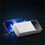 Powerbanka Baseus Star-Lord 30000mAh, 30W bílá