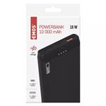 Powerbanka EMOS AlphaQ 10, 10000 mAh, 18 W, černá