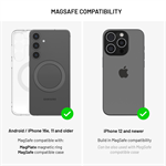 Powerbanka FIXED MagZen 10 Crystal s  Qi2 a MagSafe, 10 000 mAh, černá