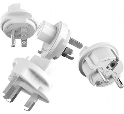 POWERCUBE doplňující příslušenství travel plugs - vyměnitelné cestovní plugy, typ: B, E, F, G, I.