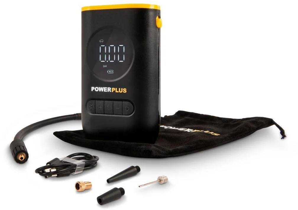 Powerplus POWX1710 - Akumulátorový kompresor 8V LI-ION