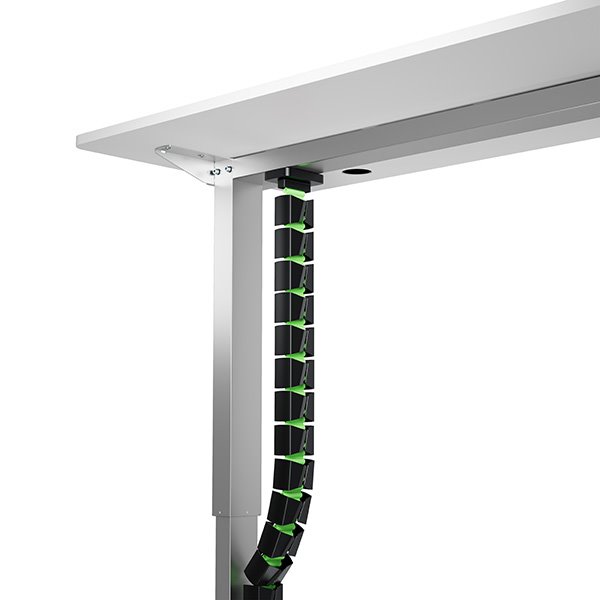 Powerton WPECM3B organizér kabelů černozelený