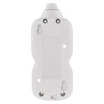Predlžovací kábel Emos 2 m / 2 zásuvky / biely / PVC / 1 mm2