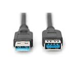 Predlžovací kábel PremiumCord USB 3.0 Super-speed 5Gbps A-A, MF, 9pin, 5m