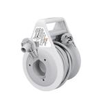Predlžovací kábel Solight bubon 10 m, 3 zásuvky, sivý kábel, 3x 1,0 mm2