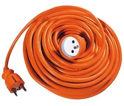 predlžovací prívod 220/230V 20m oranžový P01120
