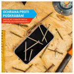 Prémiové ochranné tvrdené sklo FIXED Armor s aplikátorom pre Apple iPhone 15 Plus, čierne