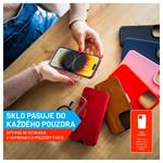 Prémiové ochranné tvrzené sklo FIXED Armor s aplikátorem pro Apple iPhone 15 Pro, černé