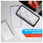 Prémiové ochranné tvrzené sklo FIXED Armor s aplikátorem pro Apple iPhone 15 Pro Max, černé