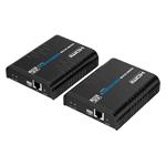 PremiumCord 4K@60Hz HDMI KVM extender s USB 2.0 na 120 m cez LAN