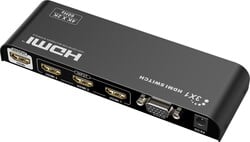 PremiumCord 4K HDMI prepínač 3:1 khswit31e