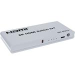 PremiumCord 8K@60Hz, 4K@144Hz HDMI switch 3:1 s dálkovým ovladačem