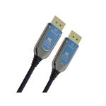 PremiumCord 8K Optický DisplayPort 1.4 přípojný kabel M/M, zlacené konekt. 30m