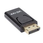 PremiumCord Adaptér DisplayPort na HDMI, 4K@30Hz, samec/samička, pozlátené konektory