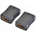 PremiumCord Adapter HDMI A - HDMI A, Female/Female, pozlacená