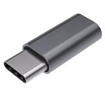 PremiumCord Adaptér USB-C/male - USB2.0 Micro-B/female, kovově šedý