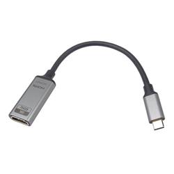 PremiumCord Adaptér USB-C na HDMI rozlišení obrazu 8K@60Hz,4K@144Hz Aluminium 20cm