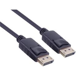 PremiumCord DisplayPort 1.2 přípojný kabel M/M, zlacené konektory, 5m