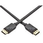 PremiumCord DisplayPort 1.4 přípojný kabel M/M, zlacené konektory, 1,5m
