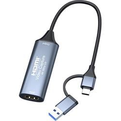 PremiumCord HDMI capture/grabber s konektorem USB3.0 a USB-C