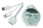 PremiumCord iPod na USB + FireWire kombo kábel 2m 8592220002206