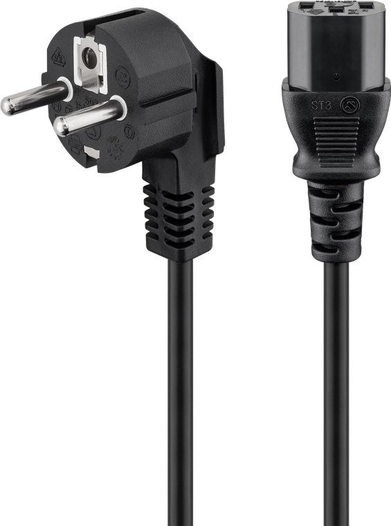 PremiumCord kabel napájecí 220V / 230V 1m