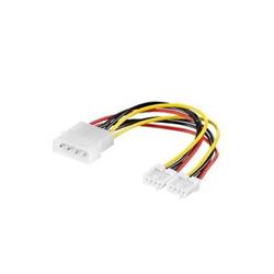 PremiumCord Kabel napájecí HDD, FDD 5,25"-2x3,5"