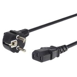 PremiumCord Kabel síťový 230V k počítači 2m