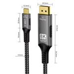 PremiumCord kabel USB-C na DisplayPort DP1.4   8K@60Hz a 4k@120Hz  2m