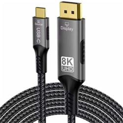 PremiumCord kabel USB-C na DisplayPort DP1.4   8K@60Hz a 4k@120Hz  2m