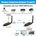 PremiumCord khext50-21 – bezdrôtový predlžovač HDMI