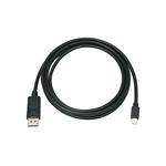 PremiumCord Mini DisplayPort - DisplayPort 1.2 přípojný kabel M/M 2m