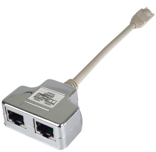 PremiumCord Modulární RJ45 distributor 2 porty paralelní zapojení (smd4 ...