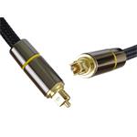 PremiumCord Optický audio kabel Toslink