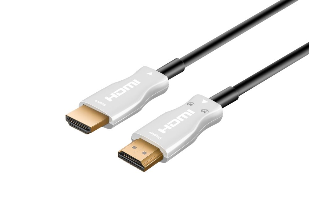 PremiumCord optický fiber High Speed with Ether. 4K@60Hz kabel 10m, M/M, zlacené konektory