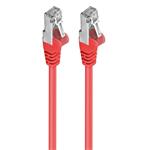 PremiumCord Patch kabel CAT6a S/FTP RJ45-RJ45 0,5m červený