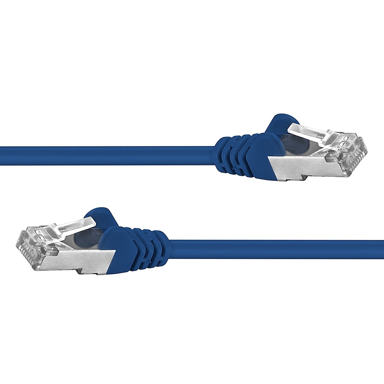 Premiumcord Patch kabel SFTP CAT6A, 3m - modrý